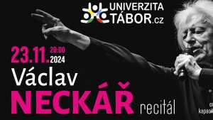 Václav Neckář v Táboře - recitál