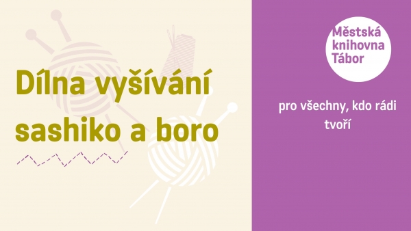 Dílna vyšívání sashiko a boro